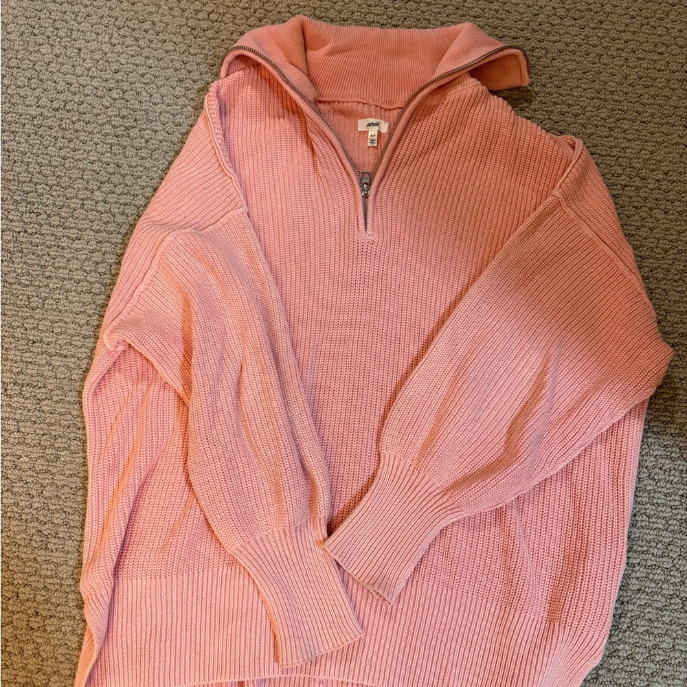 Aerie Blush Pink Knit Sweater